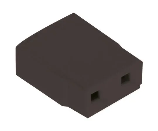 64-0494-92　HARWIN Jumper Female Straight Black Open Top 2 Way 1 Row 2.54mm Pitch　M7567-05