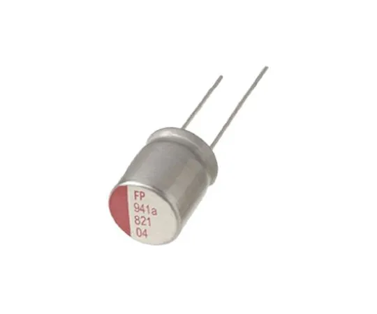 64-0360-83　Nichicon 33μF 25V dc Aluminium Polymer Capacitor, Through Hole 10 (Dia.) x 12.5mm +105°C 10mm 5mm　RNS1E330MDN1PH
