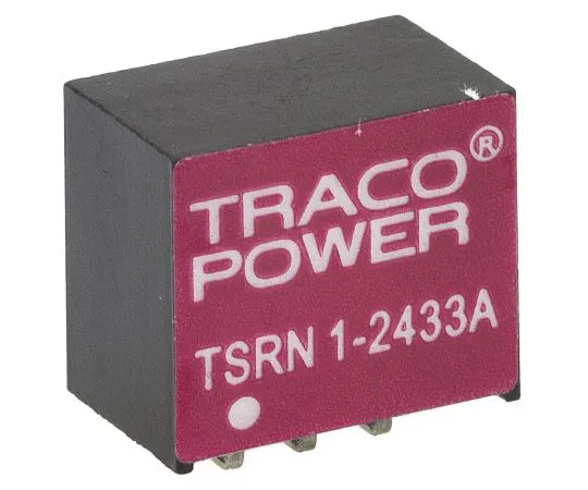 64-0531-38　TRACOPOWER Switching Regulator, 4.6 → 32 V dc, 4.6 → 42 V dc Input, ±3.3V dc Output, 1 A, 600 mA　TSRN 1-2433A