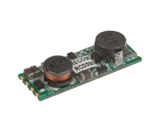 64-0458-41　Recom RCD-24-0.50/PL/B, Constant Current 0 to 4.35 V dc, PWM LED Driver 17.5W 2 → 32V 0 → 500mA　RCD-24-0.50/PL/B