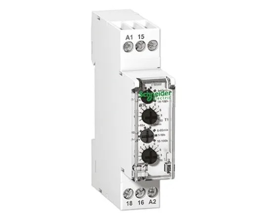 64-0636-01　Schneider Electric Time Delay Monitoring Relay With SPDT Contacts, 24 V dc, 24 → 240 V ac　A9E16069