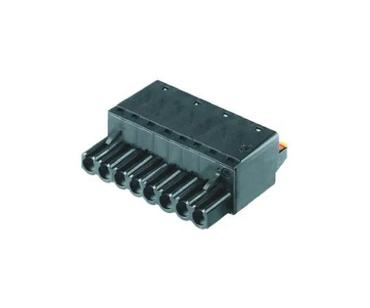 64-0440-47　Weidmüller BL 5.08, 4 Way Pluggable Terminal Block　BLF 5.08HC/04/180 SN BK BX - 1013450000