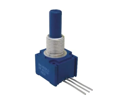 64-0609-61　Bourns 1 Gang Rotary Conductive Plastic Potentiometer with a 6.35 mm Dia. Shaft, 250kΩ, ±10%, 1W, Linear 96A1D-G28-E22L　96A1D-G28-E22L
