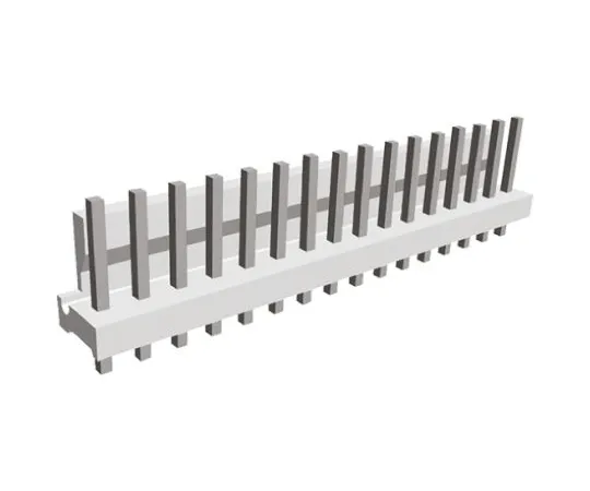 64-0492-19　TE Connectivity MTA-156, 16 Way, 1 Row, Straight PCB Header　1-640445-6
