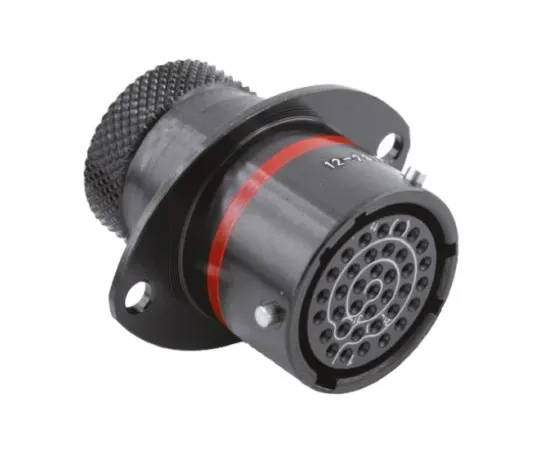 64-0547-83　Souriau 8STA Series Panel Mount Connector, 37 contacts Socket　8STA01435SN