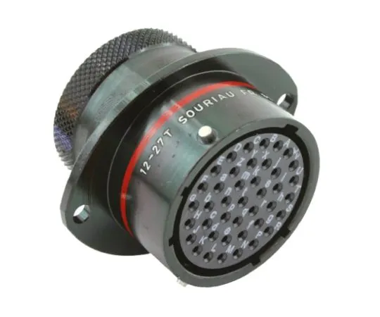64-0548-10　Souriau 8STA Series Panel Mount Connector, 41 contacts Socket　8STA02041SN