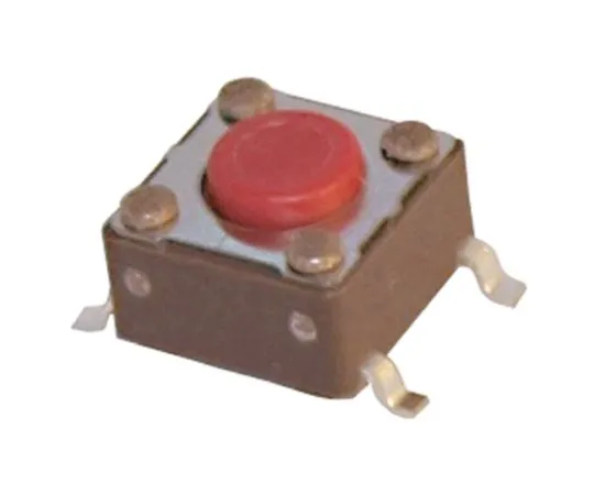 64-0578-61　Red Stem Tactile Switch, Single Pole Single Throw (SPST) 50 mA @ 12 V dc 4.3mm　DTSM61RV