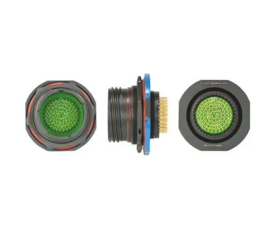 64-0574-26　Souriau 8D Series, 79 Way Panel Mount MIL Spec Circular Connector Receptacle, Pin Contacts,Shell Size 21, Screw　8D7C21Z35PN