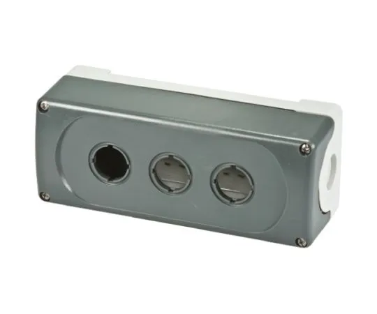 64-0541-03　ABB Modular Push Button Enclosure, 3 Hole Grey, 22mm Diameter Plastic　1SFA611813R1000  MEP3-0