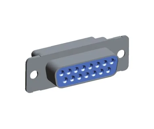 64-0486-19　TE Connectivity AMPLIMITE 109 Series Series Straight Military Crimp D-Sub Connector, Socket, 15 Pin　1757820-2