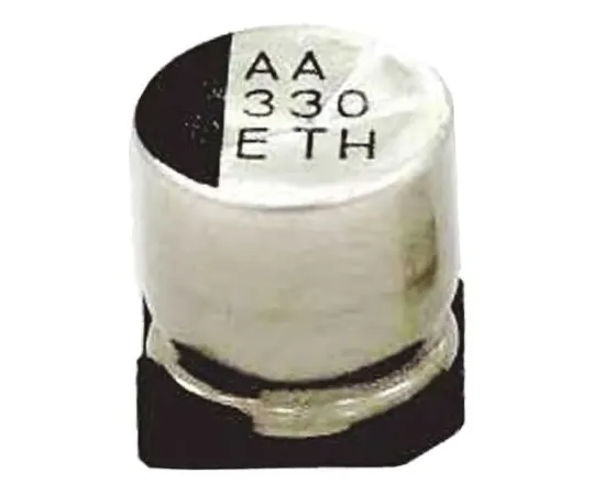64-0507-56　Rubycon 220μF 25V dc Aluminium Electrolytic Capacitor, Surface Mount 8 x 10.5mm +125°C 8mm　25THV220M8X10.5