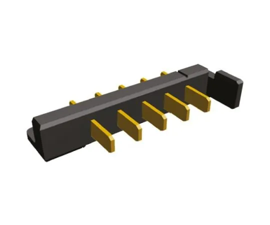 64-0494-26　TE Connectivity, 5 Way, 1 Row, Right Angle PCB Header　5787422-1