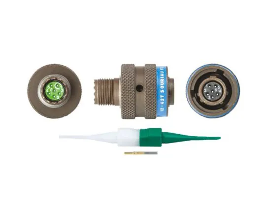 64-0572-76　Souriau 8LT Series, 6 Way Cable Mount MIL Spec Circular Connector Plug, Socket Contacts,Shell Size 09, Bayonet　8LT509B35SN