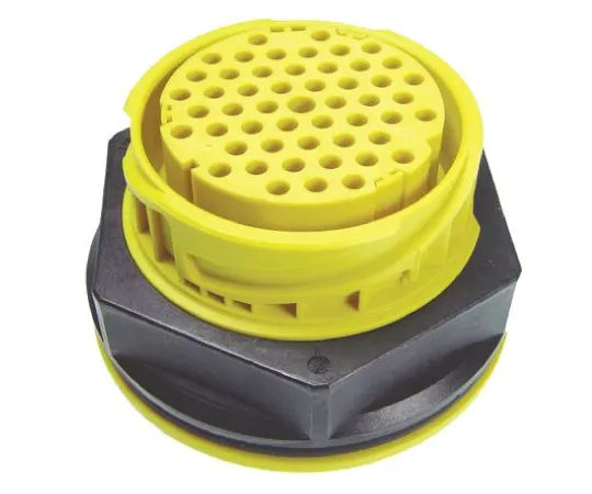 64-0515-27　ITT Cannon APD Series Panel Mount Connector, 51 contacts Socket　121583-0096