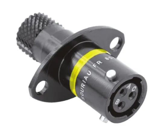 64-0547-33　Souriau 8STA Series Panel Mount Connector, 3 contacts Socket　8STA00898SA