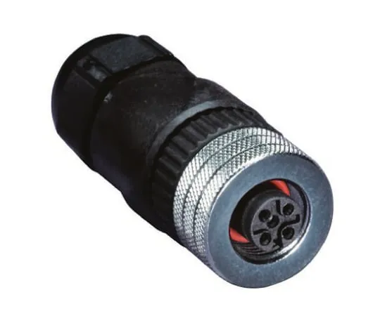 64-0515-46　Brad 120085 Series M12 Cable Mount Connector, 4 contacts Socket　1200850013