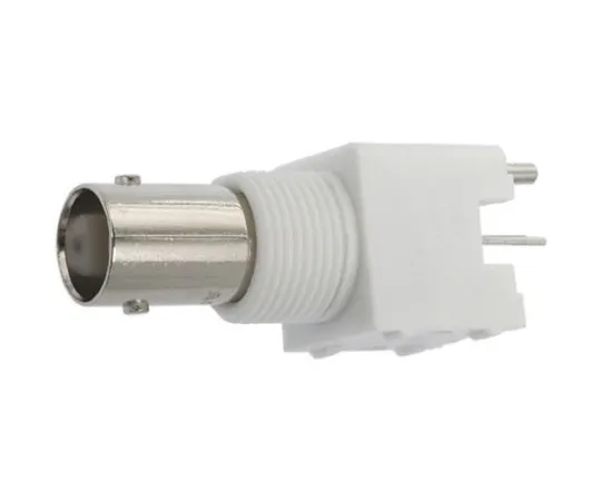 64-0353-07　TE Connectivity Straight 75Ω PCB Mount Bulkhead Fitting BNC Connector, jack, Nickel, Through Hole Termination　5222132-1
