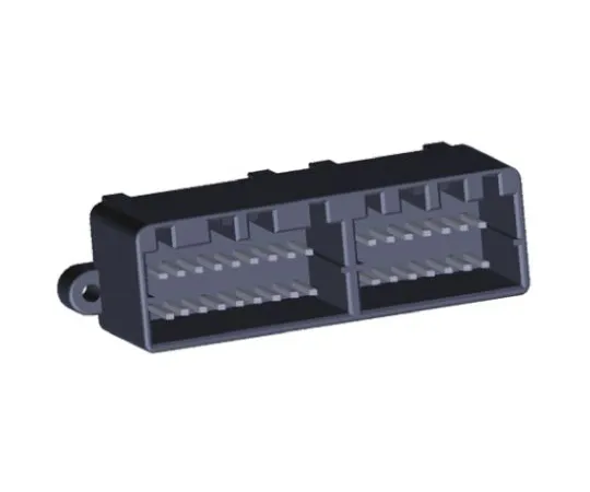 64-0398-06　TE Connectivity MULTILOCK 040 II Series 2.5mm Pitch 36 Way 2 Row Straight PCB Socket, Through Hole, Solder Termination　175977-2