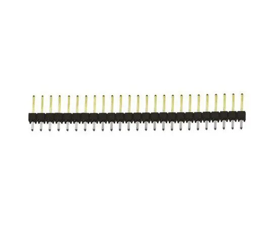 64-0591-31　Samtec TSW, 25 Way, 1 Row, Straight Pin Header　TSW-125-07-L-S