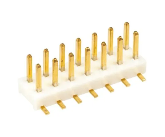 64-0640-35　Hirose A3, 14 Way, 2 Row, Straight Pin Header　A3-14PA-2SV(71)