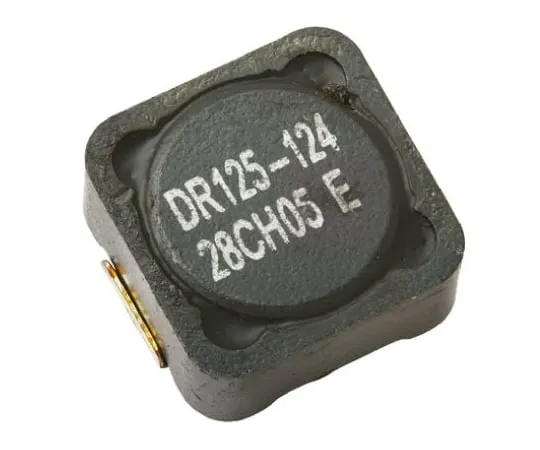 64-0605-71　Cooper Bussmann DR73/74/125/127 Series Type 0125 Shielded Wire-wound SMD Inductor with a Ferrite Core, 10 μH ±20%　DR125-100-R