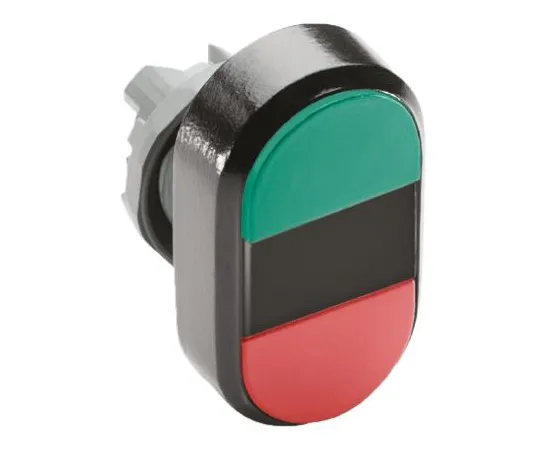 64-0540-70　ABB ABB Modular Series, Green, Red Push Button Head, Momentary, 22mm Cutout　1SFA611130R1106  MPD1-11B