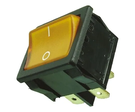 64-0474-22　Marquardt Illuminated Double Pole Single Throw (DPST), Latching Rocker Switch Panel Mount　1805.7104