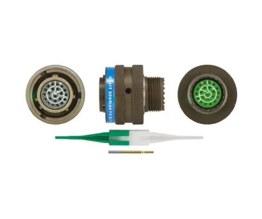 64-0572-81　Souriau 8LT Series, 22 Way Cable Mount MIL Spec Circular Connector Plug, Socket Contacts,Shell Size 13, Bayonet　8LT513B35SN