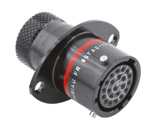 64-0547-61　Souriau 8STA Series Panel Mount Connector, 22 contacts Socket　8STA01235SN