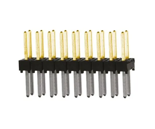 64-0590-80　Samtec TSW, 18 Way, 2 Row, Straight Pin Header　TSW-109-08-L-D