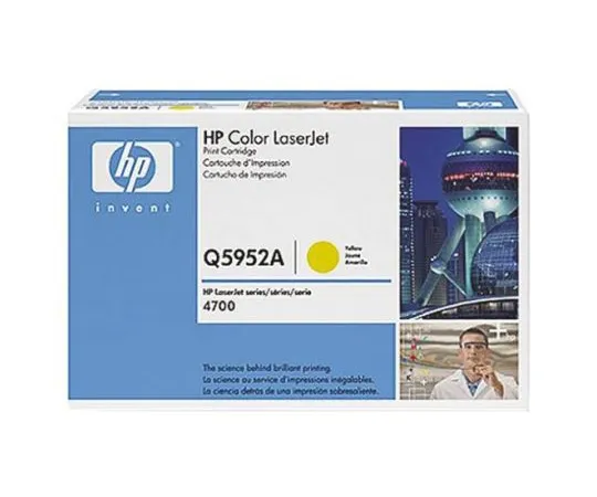 64-0631-91　Hewlett Packard Q5952A Yellow Toner Cartridge HP Compatible　Q5952A
