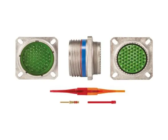 64-0574-59　Souriau EN3645 Series, 55 Way Panel Mount MIL Spec Circular Connector Receptacle, Pin Contacts,Shell Size 23, Screw　EN3645M0HN55MN