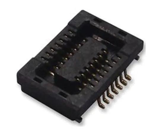 64-0411-70　Hirose DF23 Series 0.5mm Pitch 40 Way 2 Row Straight PCB Socket, Surface Mount, Solder Termination　DF23C-40DS-0.5V(51)