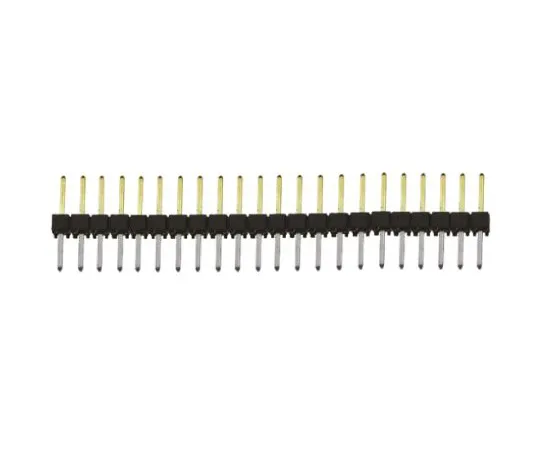 64-0591-25　Samtec TSW, 22 Way, 1 Row, Straight Pin Header　TSW-122-08-L-S