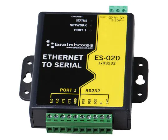64-0546-71　Brainboxes Server Ethernet To Serial Device Server for *** with diverse Series　ES-020