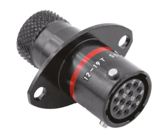 64-0547-43　Souriau 8STA Series Panel Mount Connector, 13 contacts Socket　8STA01035SN