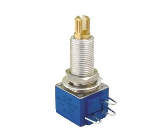 64-0609-56　Bourns 1 Gang Rotary Conductive Plastic Potentiometer with a 6 mm Dia. Shaft, 500kΩ, ±10%, 0.25W, Linear　82Z1D-Z33-BA0/754L