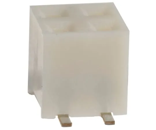 64-0640-52　Hirose A3 Series 2mm Pitch 4 Way 2 Row Straight PCB Socket, Surface Mount, Solder Termination　A3-4DA-2SV(71)