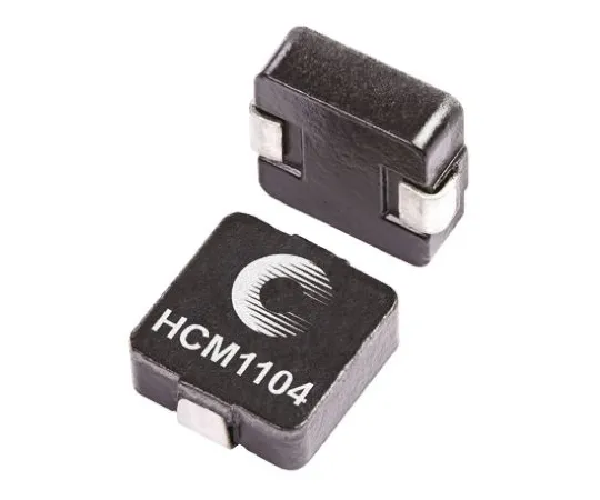 64-0609-29　Cooper Bussmann HCM1104 Series Type 1104 Shielded Wire-wound SMD Inductor with a Composite Iron Powder Core, 580 nH　HCM1104-R90-R