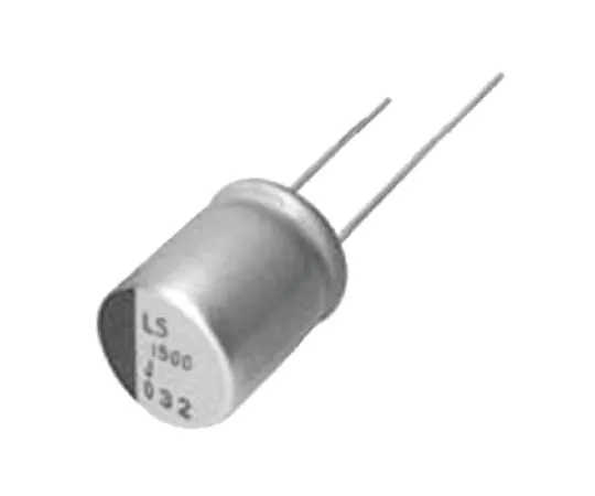 64-0359-42　Nichicon 560μF 6.3V dc Aluminium Polymer Capacitor, Through Hole 6.3 (Dia.) x 9mm +105°C 6.3mm 2.5mm　PLS0J561MCO8
