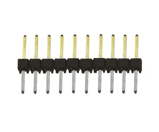64-0590-87　Samtec TSW, 10 Way, 1 Row, Straight Pin Header　TSW-110-08-L-S