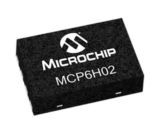 64-0424-96　MCP6H02T-E/MNY Microchip, Op Amp, RRO, 1.2MHz, 3.5 → 16 V, 8-Pin TDFN　MCP6H02T-E/MNY