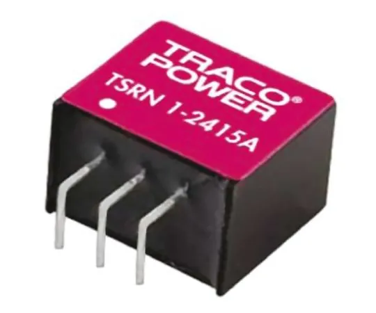64-0531-37　TRACOPOWER Switching Regulator, 10.5 → 27 V dc, 10.5 → 42 V dc Input, ±9V dc Output, 1 A, 300 mA　TSRN 1-2490A