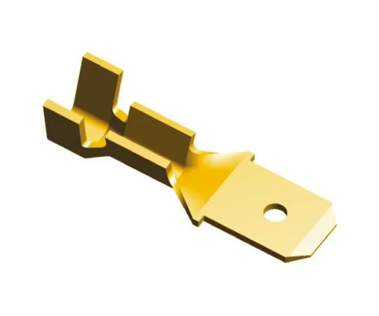 64-0492-17　TE Connectivity FASTON .187 Series Crimp Tab Terminal, 0.3mm² to 0.8mm², 22AWG to 18AWG, 4.75 x 0.51mm　42490-4