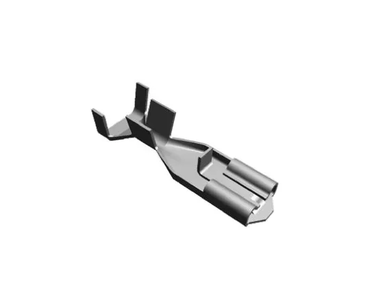 64-0395-10　TE Connectivity Positive Lock .187 Mk II Series Crimp Receptacle, 4.75 x 0.51mm, 0.8mm² to 2mm², 18AWG to 14AWG, Tin　170326-1