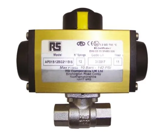 64-0549-99　RS Ball Pneumatic Valve, 2 in BSP　760-5615