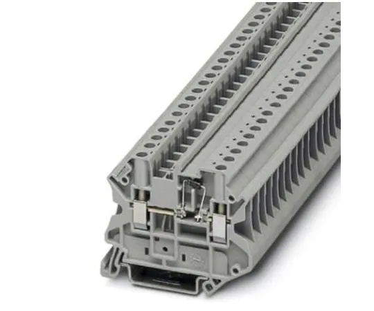 64-0637-51　Phoenix Contact, UT 4-DIO/R-L Series , 800 V Standard Din Rail Terminal, Screw Termination　3046236