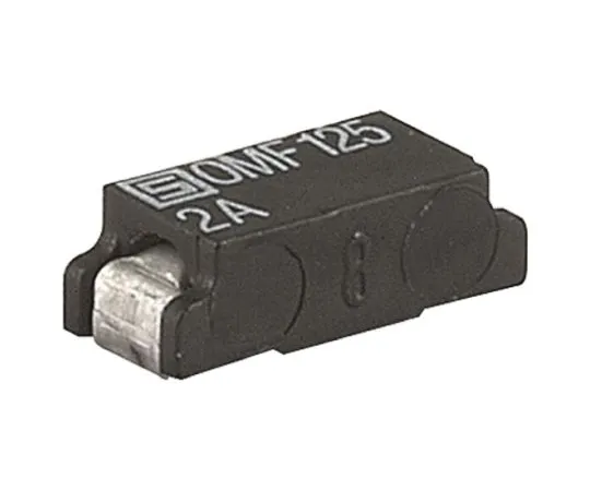 64-0639-06　Schurter 630mA F Non-Resettable Surface Mount F***, 125V ac/dc　3404.0008.11