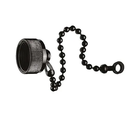 64-0434-08　Hirose JR-W Series Female Dust Cap, Shell Size 16 IP67 Rated, with Chrome Finish　JR16WRC3