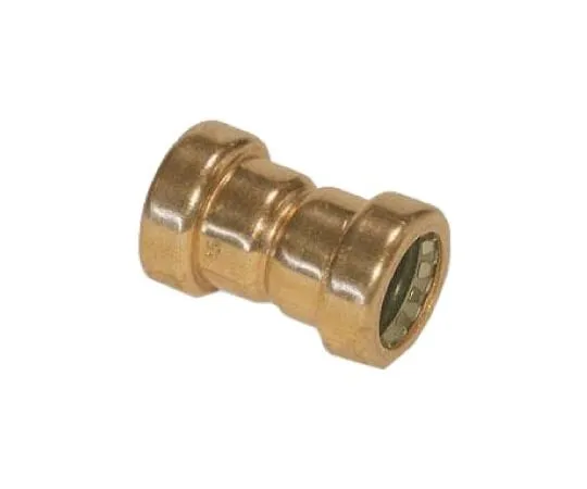 64-0352-12　Copper Pipe Fitting Coupler 15mm　75501